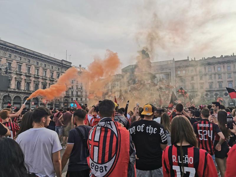 Bucuria fanilor AC Milan