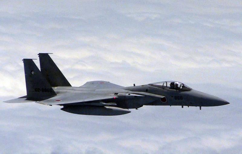 Avion de vanatoare F-15 detinut de Japonia