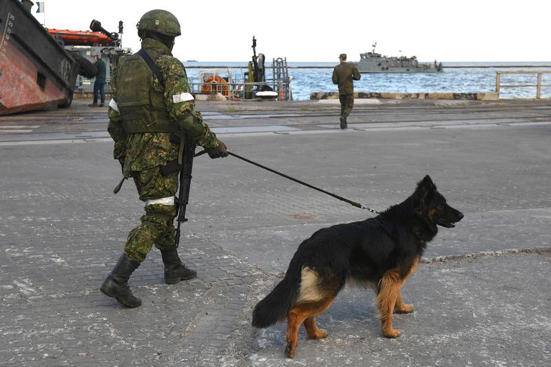 Un militar rus pe teritoriul orașului portuar Mariupol
