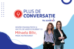 Mihaela Bilic în cadrul proiectului „Plus de Conversație” inițiat de Sodexo