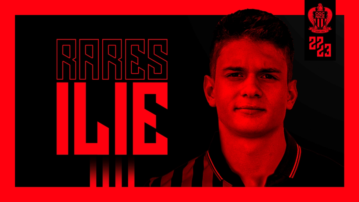 Rareș Ilie, prezentat oficial de OGC Nice - Cum l-a descris clubul din Ligue 1 pe fotbalistul român