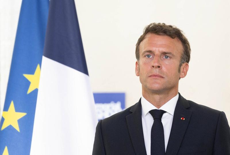 Preşedintele francez Emmanuel Macron