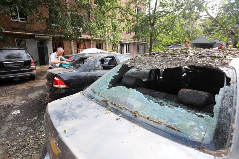 Bombardament în Harkov