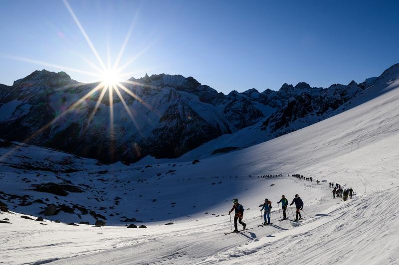 Alpiniști în Elveția
