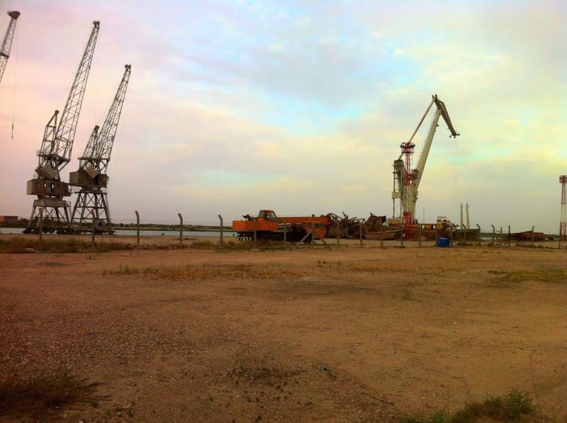 Zona industriala langa Basra