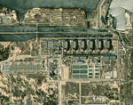 Centrala nucleară de la Zaporojie văzută din satelit