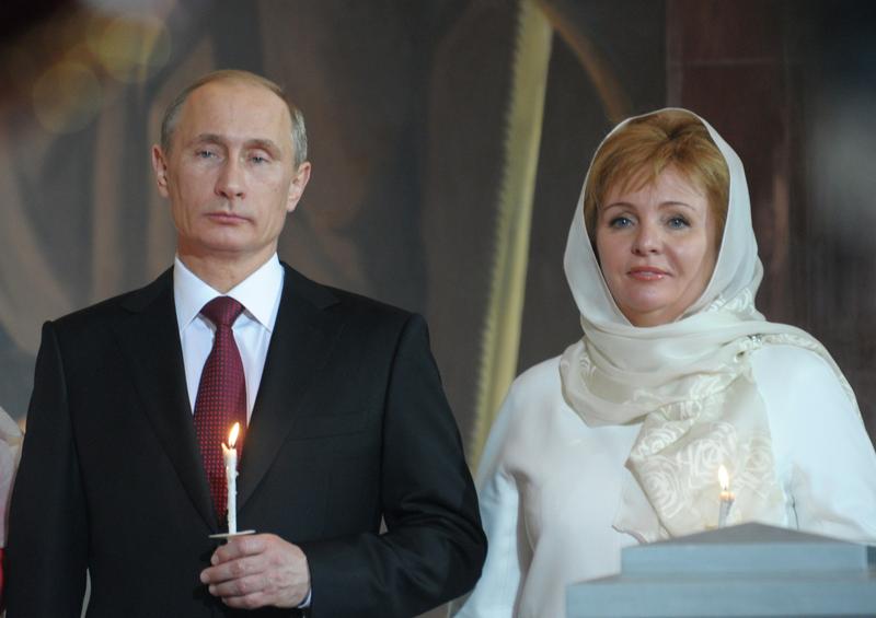 Vladimir Putin si fosta sa sotie, Liudmila