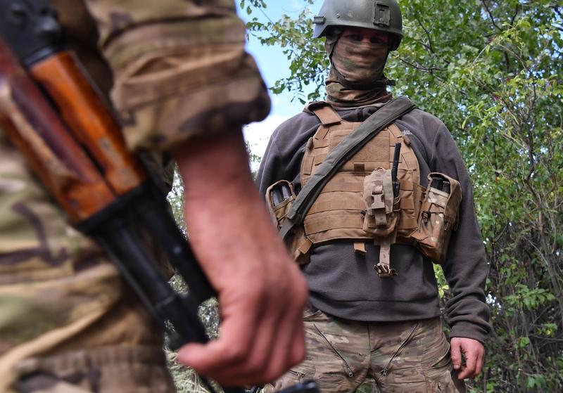 Soldați ruși din Donețk