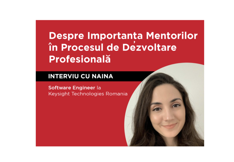 Naina, Software Engineer la Keysight Technologies Romania