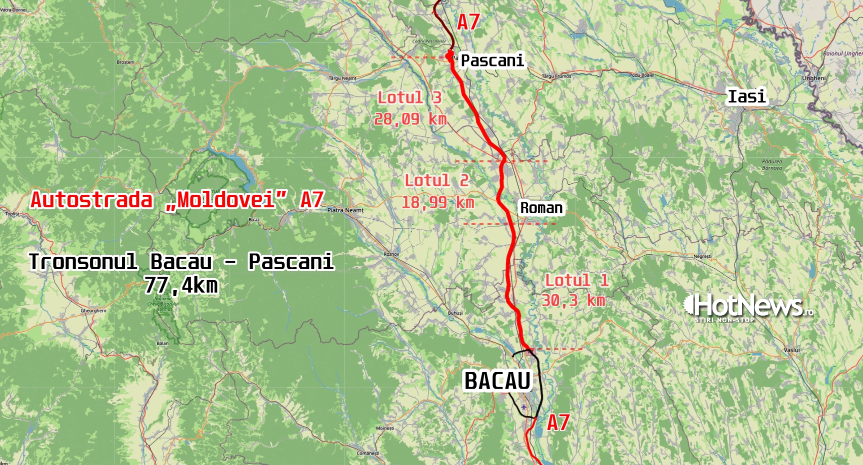HART INTERACTIV Autostrada Moldovei A7 Traseul Autostr zii i 