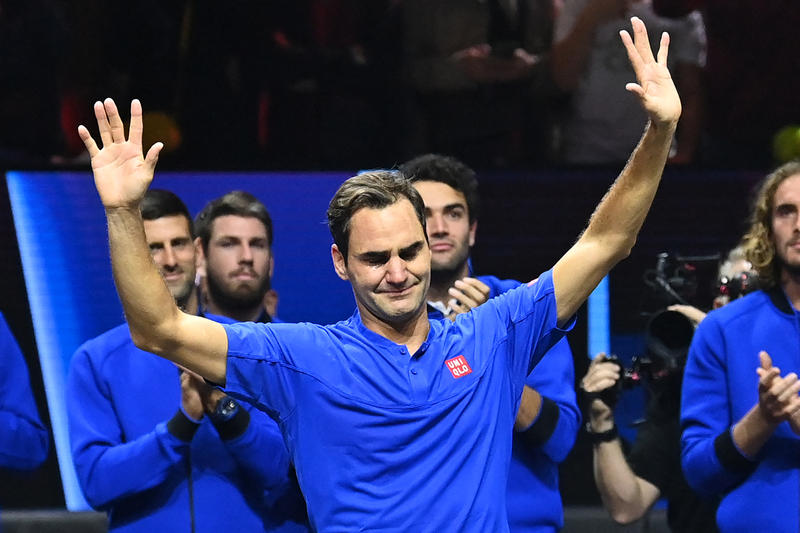 Roger Federer, in lacrimi la retragerea din tenis