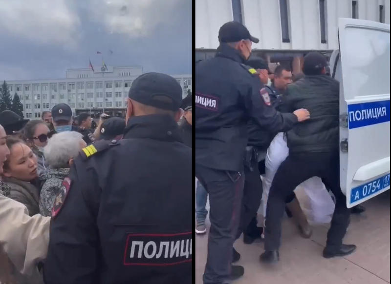 Proteste anti-mobilizare in regiunea Tuva a Rusiei