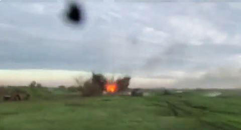Atac ucrainean in timpul ofensivei din Herson