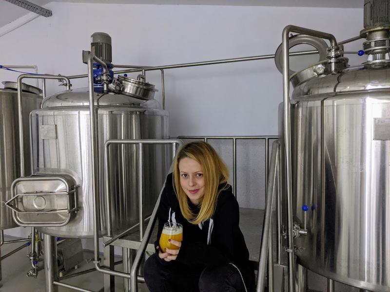 Amanda Morariu, co-fondator Double Drop Crew Brewery