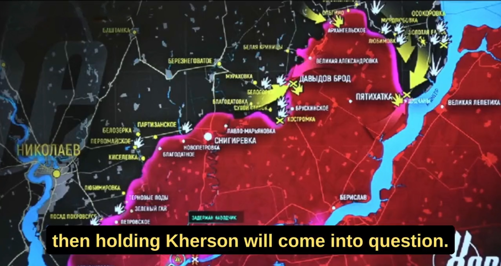 VIDEO Igor Ghirkin prezintă situația de pe frontul din sudul Ucrainei: Încă o victorie ucraineană ar putea duce la căderea Hersonului / Ce i-ar fi ajutat pe ruși