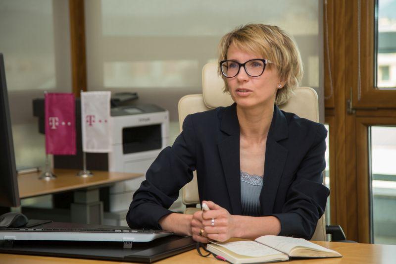 Dina Tsybulskaya, CEO Telekom Mobile