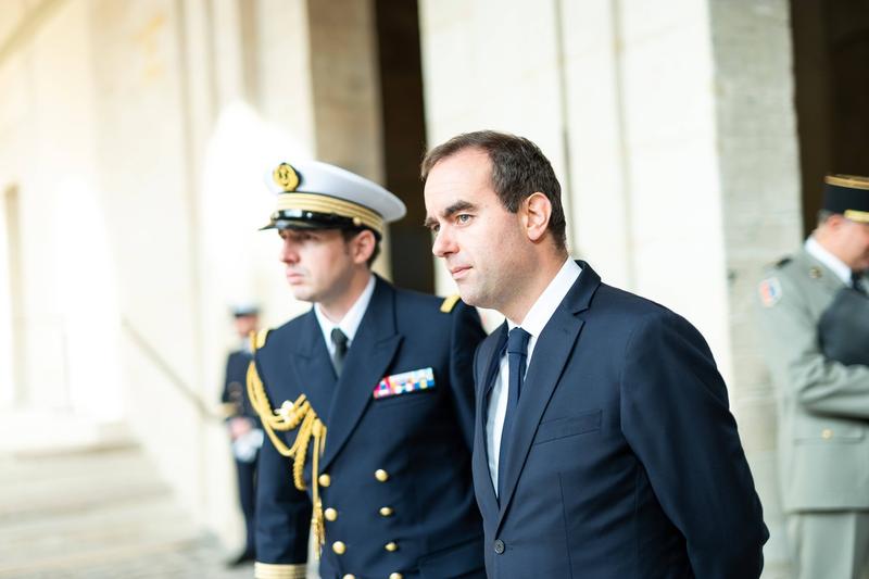Ministrul francez al apărării Sébastien Lecornu