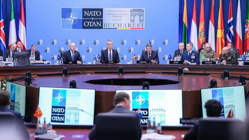 Reuniunea miniștrilor de externe NATO - București, 2022