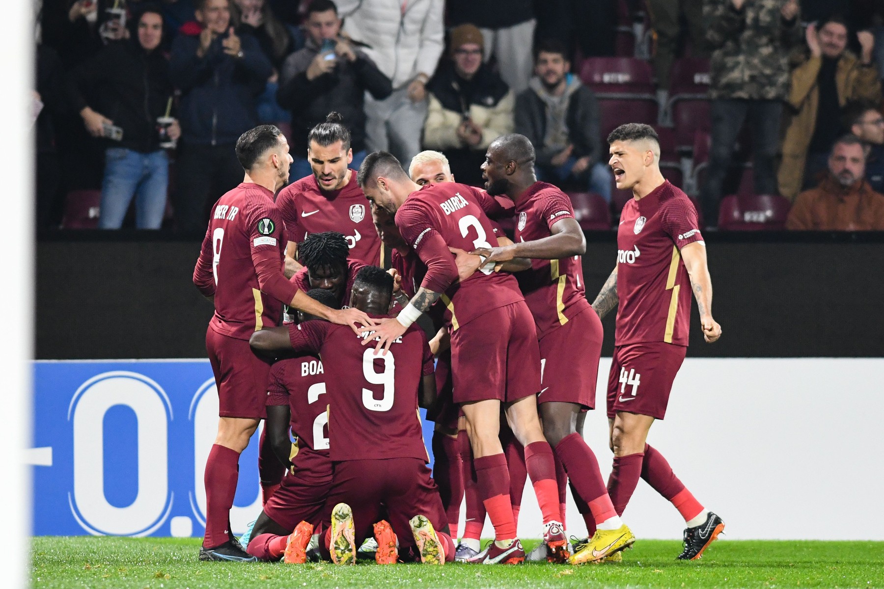 Video  CFR Cluj - Hermannstadt 0-1. Campioana încheie anul cu o