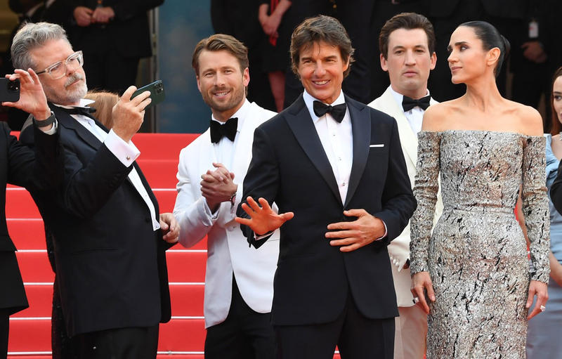 Tom Cruise la premiera la Cannes a „Top Gun: Maverick”
