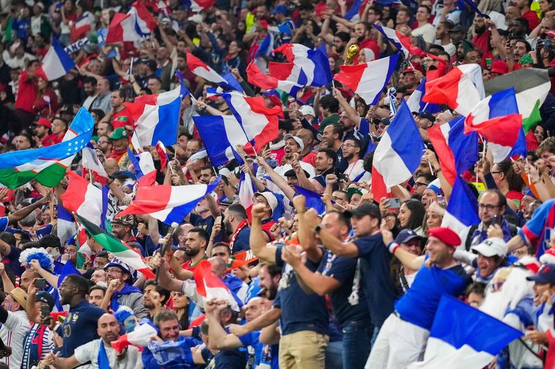 Bucuria fanilor francezi la CM 2022 Qatar