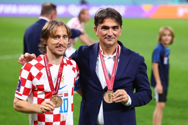 Luka Modric si Zlatko Dalic, bronz la CM 2022 Qatar