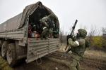 Soldați ruși din estul regiunii ocupate Herson