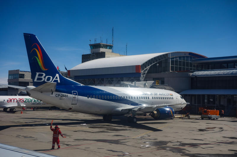 Aeronavă al Boliviana de Aviacion