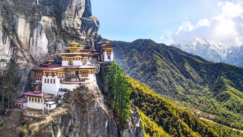 Peisaj din Bhutan
