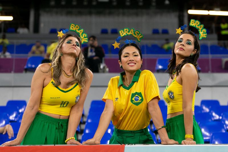 Brazilia si fanii sai de la CM 2022 din Qatar