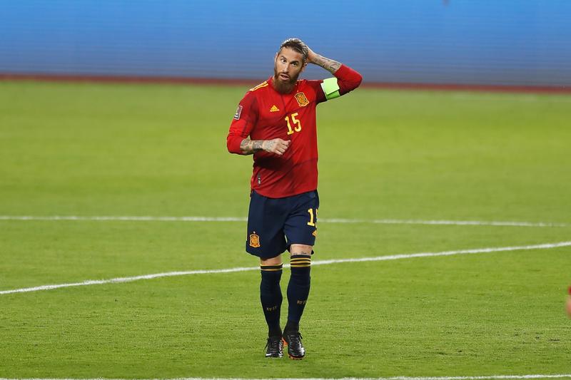 Sergio Ramos la naționala Spaniei
