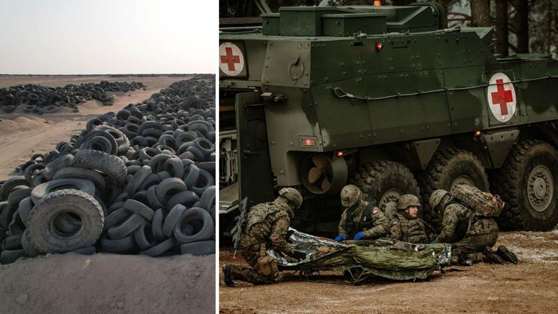 O unitate militară din Dej, fruntașă la achiziția de anvelope: a dat 20 de milioane de euro pe cauciucuri