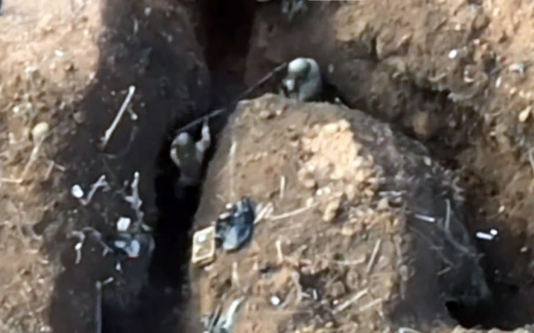 Видео расстрела украинцев. Расстрел в упор в окопе солдат ВСУ.