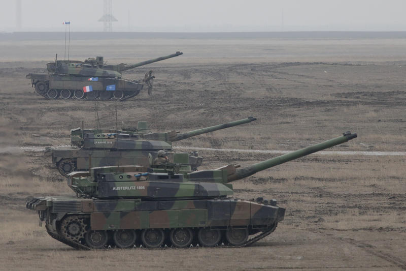 Tancuri de luptă Leclerc în România