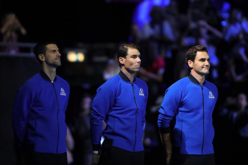 Novak Djokovic, Rafael Nadal si Roger Federer