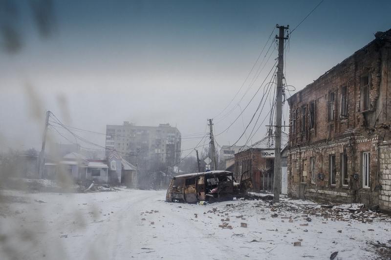 Război în Ucraina: Bahmut, un oraș distrus