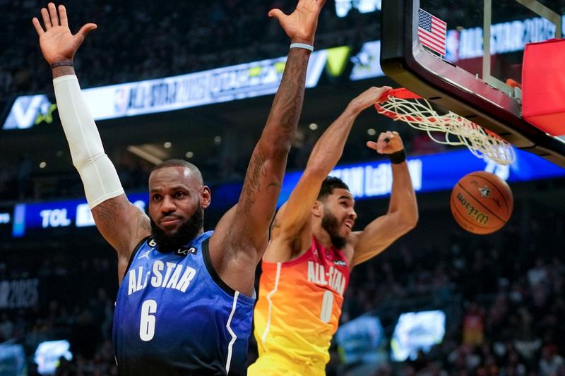 VIDEO LeBron James, defeat in the 2023 NBA AllStar Game a record for
