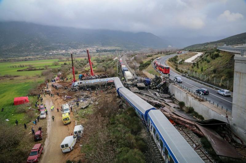 Accident feroviar grav in Grecia