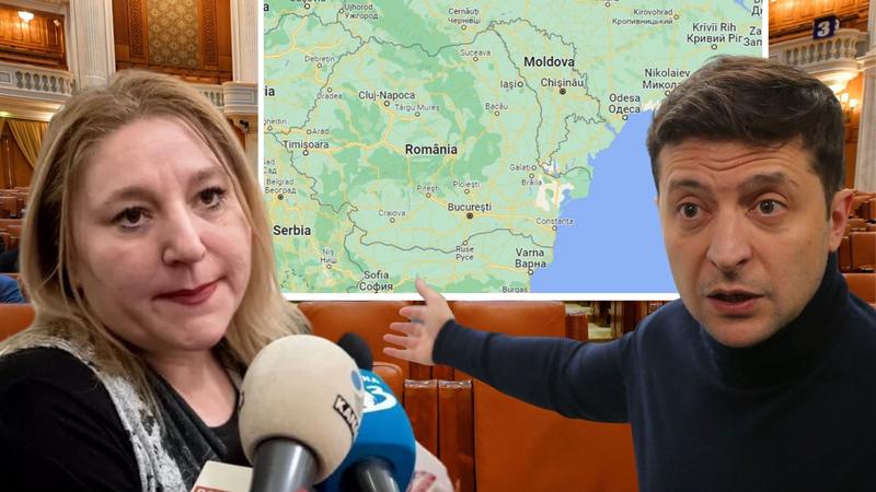 Diana Șoșoacă cere anexarea de către România a unor teritorii din Ucraina