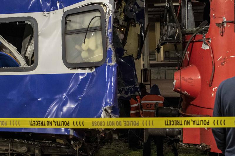 Accident de tren la Galati