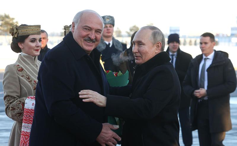 Aleksandr Lukasenko si Vladimir Putin