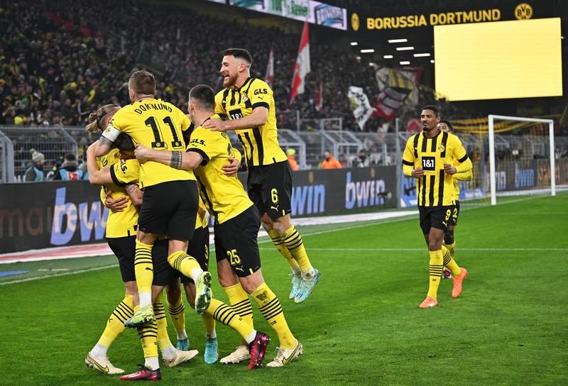 Jucătorii echipei Borussia Dortmund