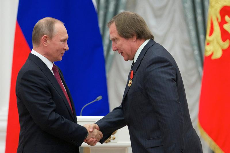 Serghei Rodulghin primit de Putin la Kremlin in 2016