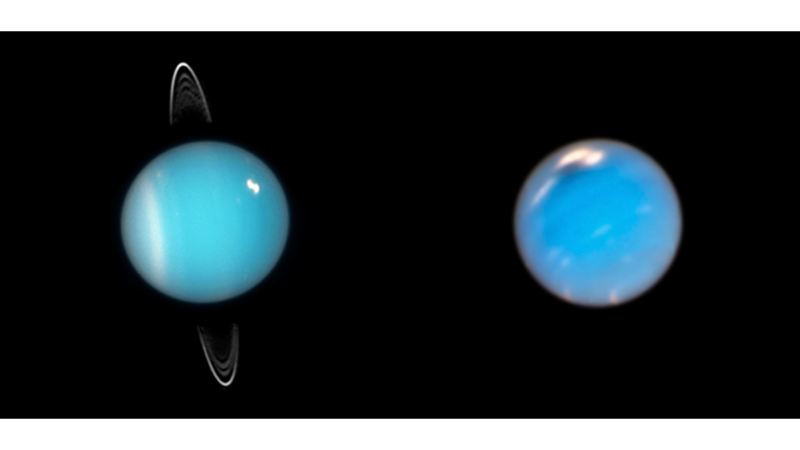 Uranus, fotografiata de telescopul Hubble