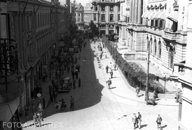 Bucureștiul istoric: Strada Lipscani și Banca Națională