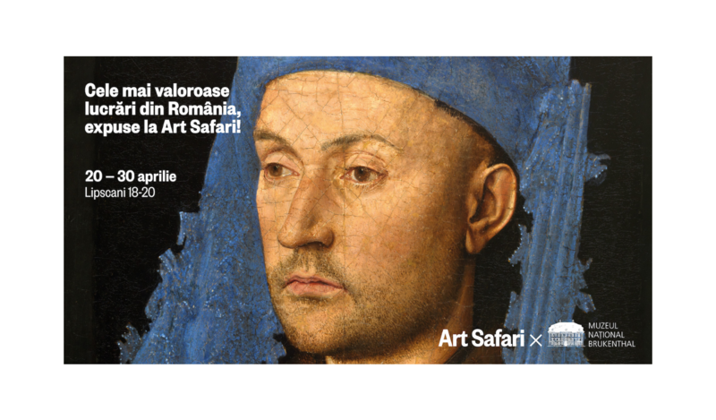 „Omul cu tichie albastră” de Jan van Eyck va putea fi văzută în premieră în inima Bucureștiului, timp de 8 zile