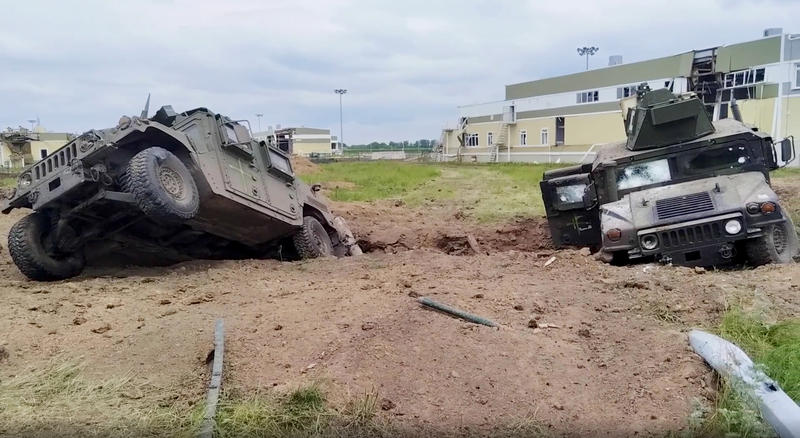 vehicule blindate folosite in incursiunea in Belgorod si distruse de Fortele armate ale Rusiei