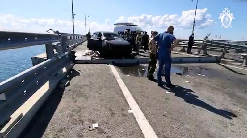 Moscova investighează atacul asupra podului care leagă Rusia de Crimeea