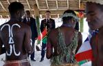 Emmanuel Macron in vizita in Vanuatu