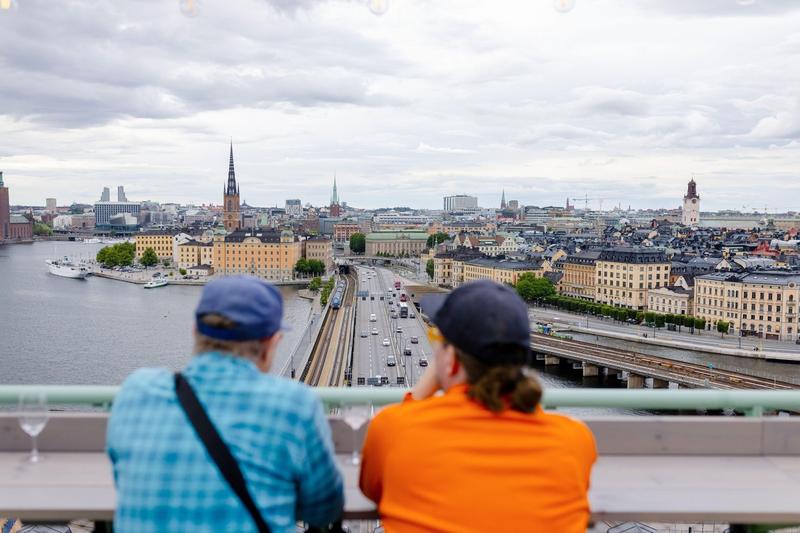 Turiști în Stockholm, Suedia